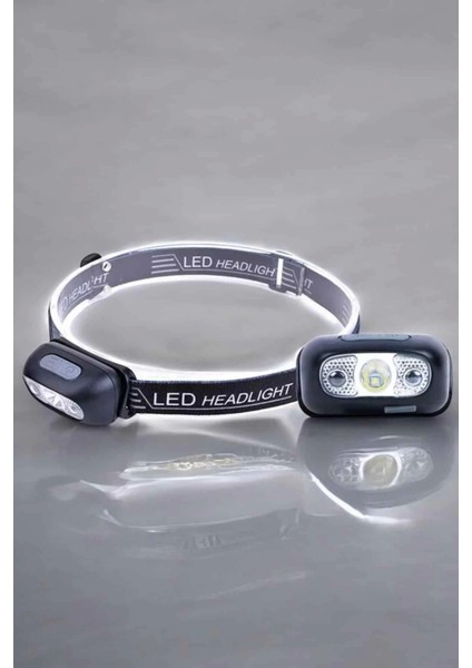 Kamp Lambası LED Işık Kafa Lambası Balıkçı Lambası Ayarlanabilir