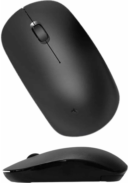 Kablosuz Bağlantı Yüksek Hassasiyetli Kablosuz Wireless Siyah Mouse