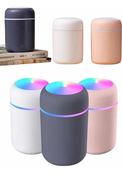 Rgb Işıklı Ulrasonik Ledli Hava Nemlendirici Buhar Makinesi Buhardanlık