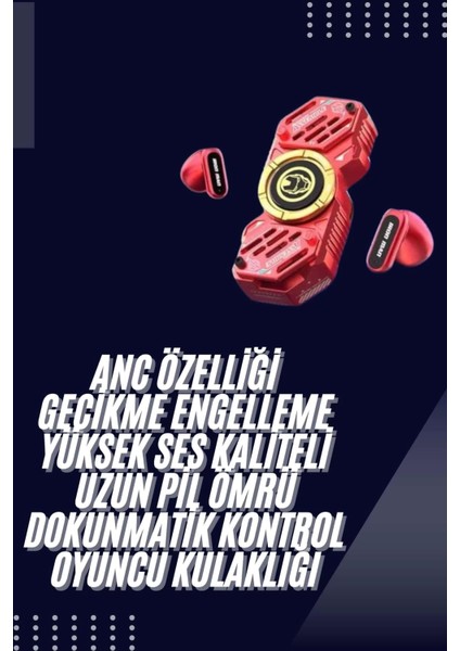 Çarklı Oyuncu Kulaklığı Güçlü Bass Gamer Bluetooth Kulaklık Kablosuz fiyatları