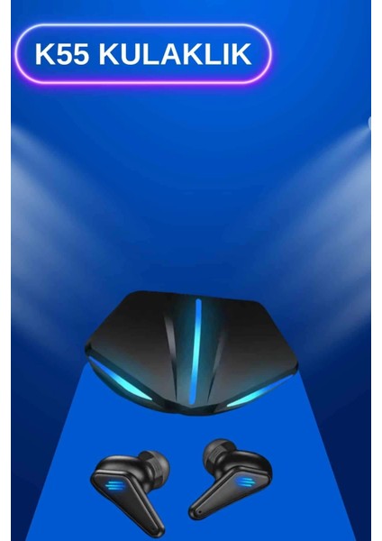 Kadınlar Için Dokunmatik Ekran Akıllı Saat ve Gamer Kablosuz Bluetooth Kulaklık Anc Özelliği