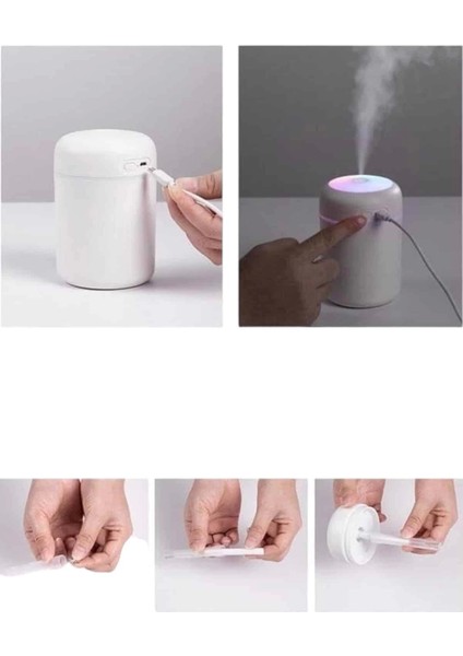 Hava Nemlendirici Ultrasonik Mini Hava Temizleyici Aromaterapi