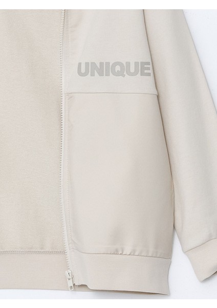 Yeni Sezon Kapusonlu Erkek Cocuk Fermuarli Sweatshirt - S52507Z4 modelleri