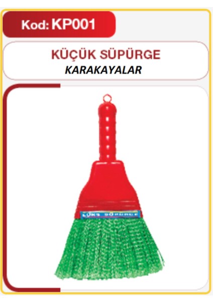 Plastik Süpürge Küçük ROYALEKS-KP-001