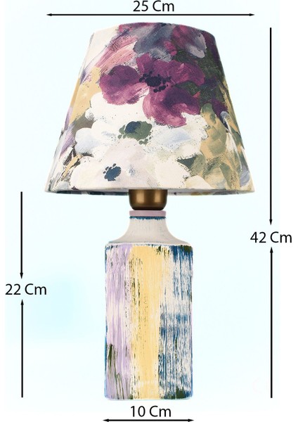 Jolie Handmade Dekoratif Seramik Abajur fiyatları