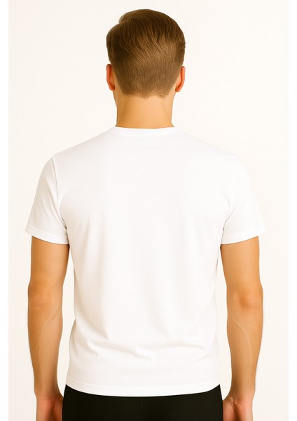 2025 Summer Erkek Premium Kısa Kol Tshirt %100 Pamuk Relax Fit Bisiklet Yaka fiyatları