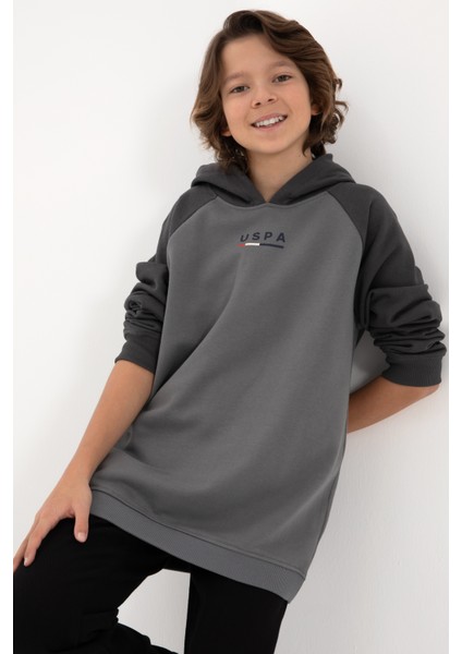 Erkek Çocuk Gri Sweatshirt 50293495-VR024