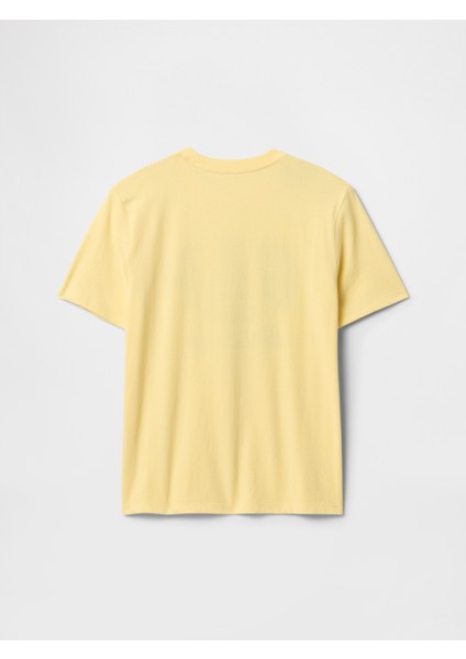 Erkek Çocuk Sarı Gap Logo T-Shirt