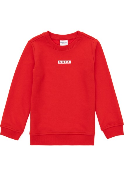 Erkek Çocuk Kırmızı Sweatshirt 50293567-VR030