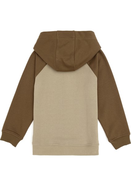 Erkek Çocuk Açık Haki Sweatshirt 50293495-VR183 fırsatları