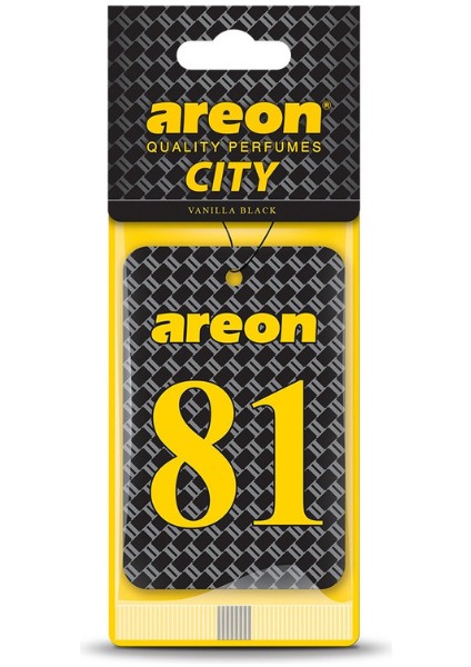 City Vanilla Black 81 Oto Araç Kokusu