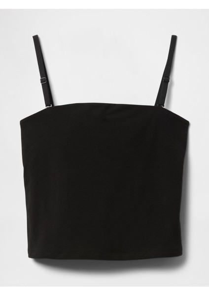 Kadın Siyah Closeknit Crop Üst fiyatları