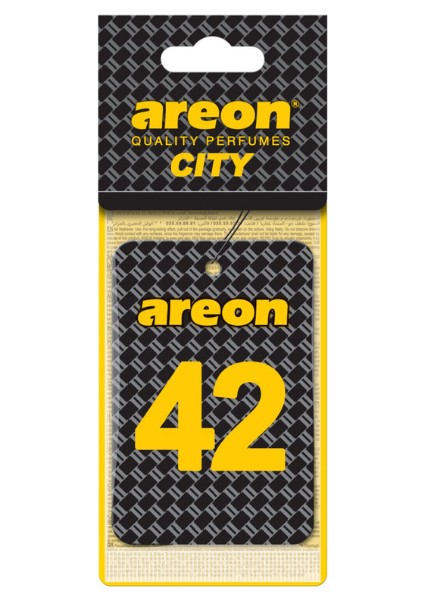 City Vanilla Black 42 Oto Araç Kokusu