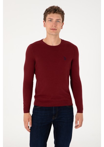 Erkek Bordo Kazak /Triko 50293505-VR014 modelleri