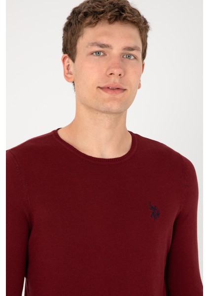 Erkek Bordo Kazak /Triko 50293505-VR014 fırsatları