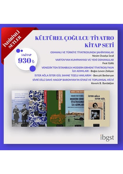Kültürel Çoğulcu Tiyatro Seti (5 Kitaptakım)