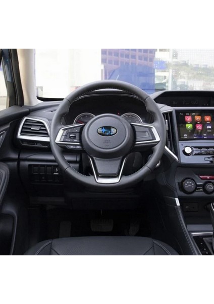 Direksiyon Siyah Mavi Amblem Logo Arma Subaru Ile Uyumlu modelleri