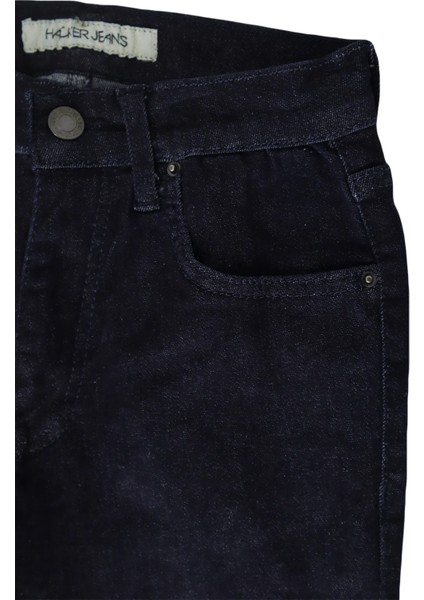 Fistan Store Kadın Lacivert Yüksek Bel Dar Kesim Dar Paça Jean Pantolon