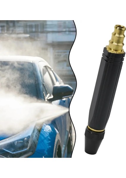 Yüksek Basınçlı Hortum Ucu Tazyikli Araba Yıkama Su Tabancası Bahçe Hortum Ucu Püskürtme Başlığı