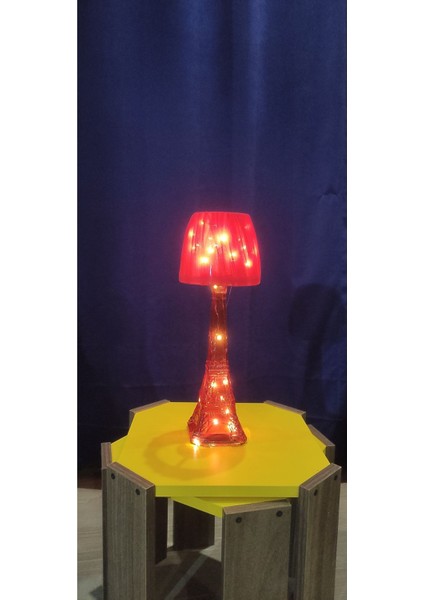 Eyfel Kulesi Cam Şişe Abajur , Aydınlatma Peri LED Gece Lambası