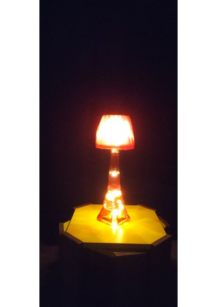 Eyfel Kulesi Cam Şişe Abajur , Aydınlatma Peri LED Gece Lambası