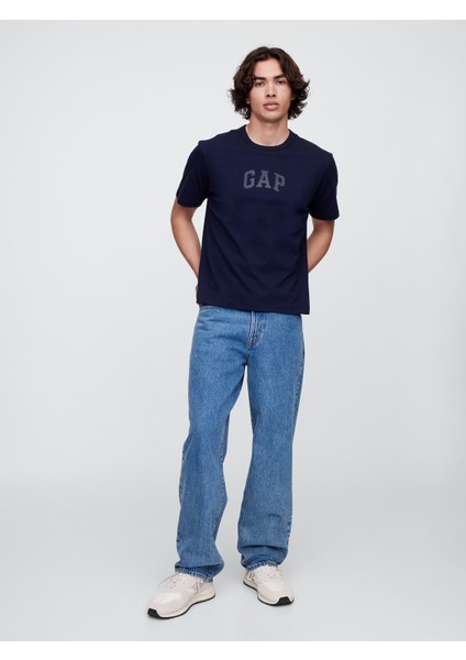 Erkek Siyah Gap Logo T-Shirt indirimleri