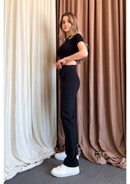 Kadın Çima Dikiş Çelik Örgü Darpaça Pantolon 0953 fiyatları