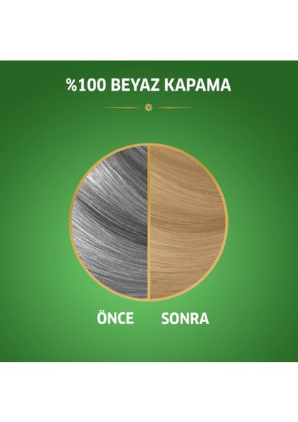 Naturals Saç Boyası Açık Kumral 8/0 2x Paket