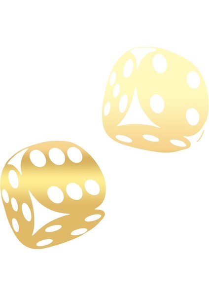 Zar Araba Sticker 17X17 cm Gold