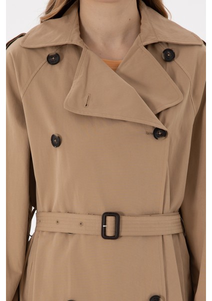 Kadın Camel Trençkot 50299141-VR015