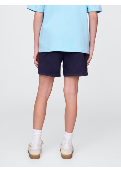Erkek Çocuk Mavi Gap Logo Easy Şort modelleri