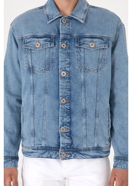 Erkek Açık Mavi Gömlek Jean 50304319-DN0021