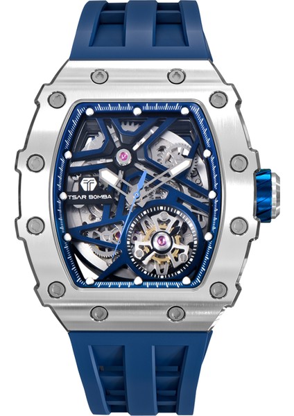 Elemental Serisi – Çelik Otomatik Saat TB8209A Silver - Mavi fiyatları