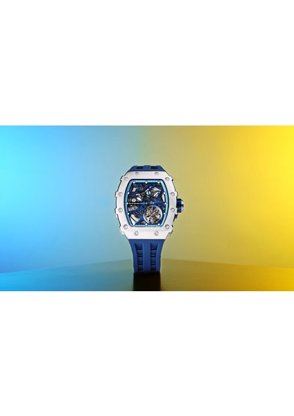 Elemental Serisi – Çelik Otomatik Saat TB8209A Silver - Mavi fırsatları