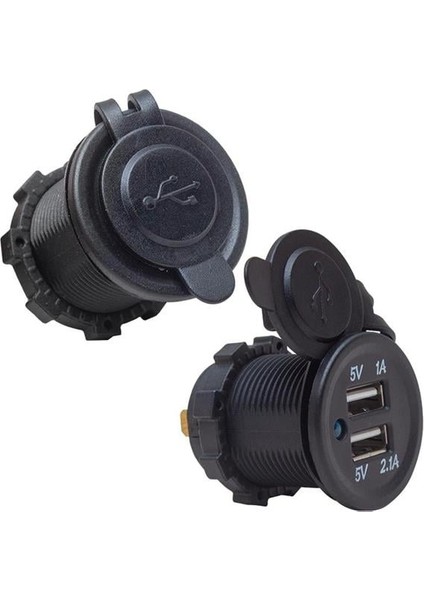 Fırsat Byr Şase Tipi Oto USB Şarj 5V 2.1A 5V 1A Yeni