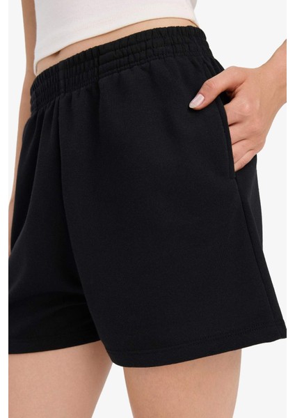 Regular Fit Beli Lastikli Basic Düz Şort F6803AX25HS