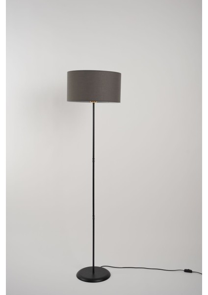 Venus Metal Lambader Siyah-Antrasit (38X38X145 Cm)