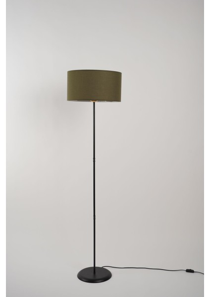 Venus Metal Lambader Siyah-Haki (38X38X145 Cm)