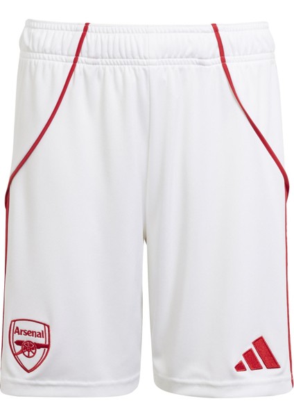 AJI9528 Adidas Arsenal 25-26 Home &amp;ccedil;ocuk Şort ve Kapri Beyaz