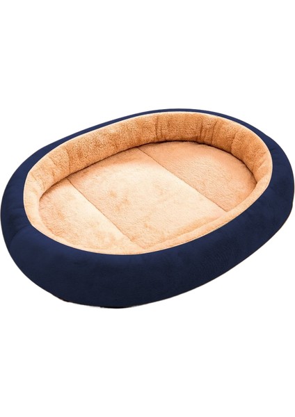 Kedi Kumu Yuvarlak Yuva Peluş Pet Yatak (Yurt Dışından)
