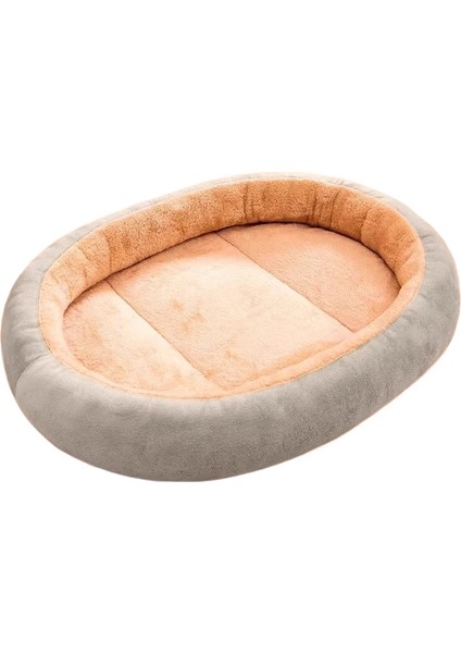 Kedi Kumu Yuvarlak Yuva Peluş Pet Yatak (Yurt Dışından)