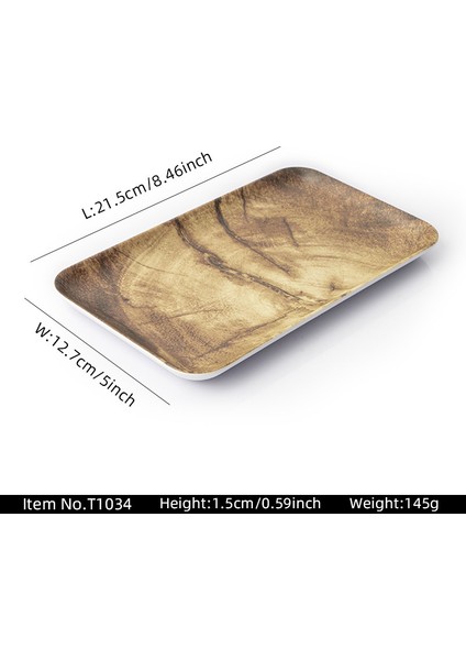 Çay Tepsisi Tepsi Meyve Tepsisi Mutfak Dekoru (Yurt Dışından)