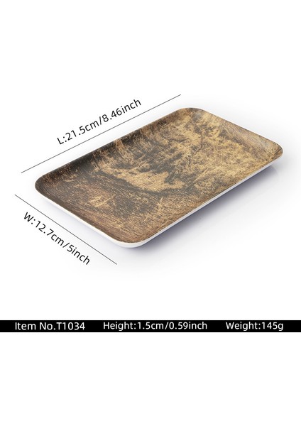 Çay Tepsisi Tepsi Meyve Tepsisi Mutfak Dekoru (Yurt Dışından)