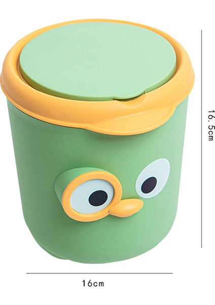 Çöp Kutusu Ev Oturma Odası Yatak Odası Süper Sevimli Masaüstü Küçük Çöp Kutuları (Yurt Dışından)