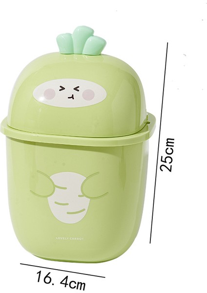 Çöp Kutusu Ev Oturma Odası Yatak Odası Süper Sevimli Masaüstü Küçük Çöp Kutuları (Yurt Dışından)