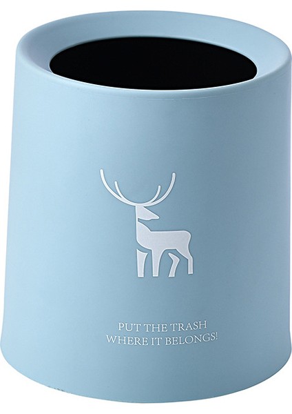 Masaüstü Çöp Kutusu Ofis Masası Çalışma Odası Sehpa Yemek Masası Mini Komodin Küçük Çöp Kutusu Sevimli (Yurt Dışından)