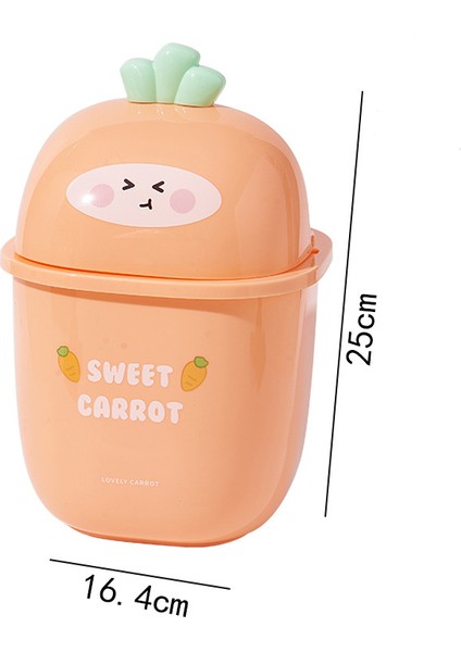 Çöp Kutusu Ev Oturma Odası Yatak Odası Süper Sevimli Masaüstü Küçük Çöp Kutuları (Yurt Dışından)