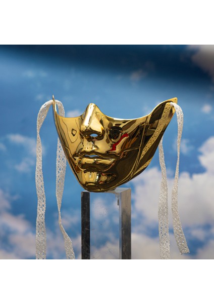 Erkekler ve Kadınlar Için Yeni Renkli Alt Yarım Yüz Cos Beauty Props Ayarlanabilir Koleksiyon Maskeleri (Yurt Dışından)