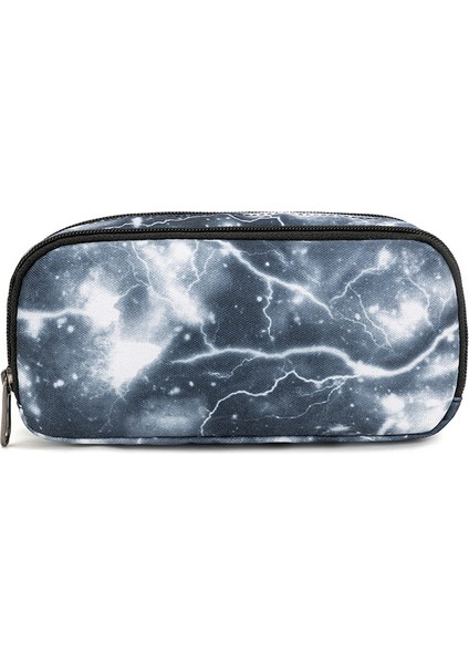 Öğrenci Kırtasiye Kutusu Basit Moda Kırtasiye Çantası Ilkokul ve Ortaokul Hafif Taşınabilir Kalem Kılıfı (Yurt Dışından)