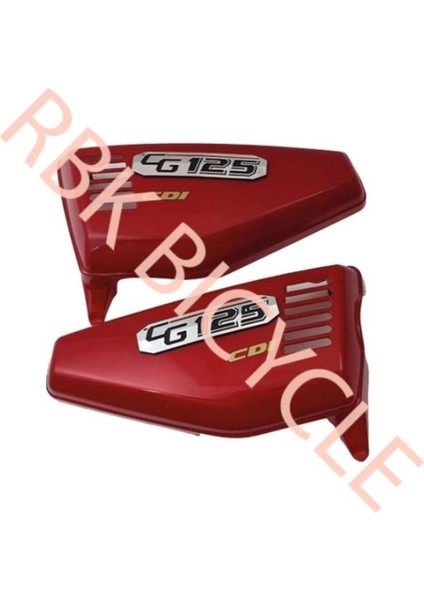 Agk Cg 125 Kırmızı Yan Kapak Takımı